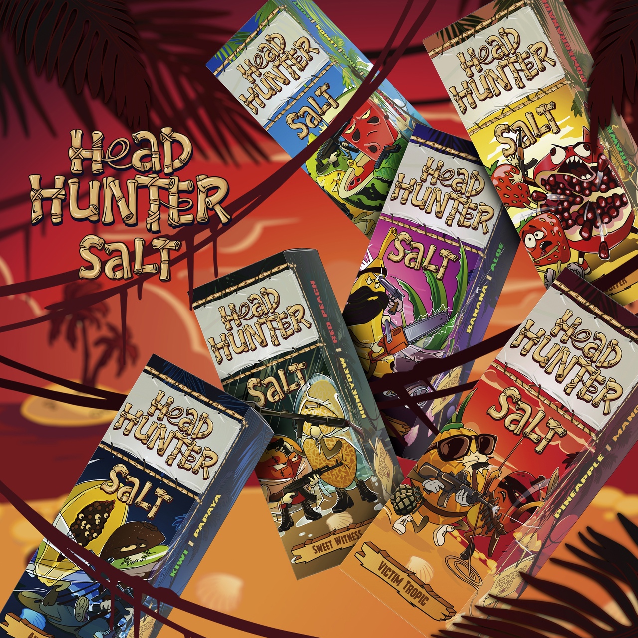 Ж_HEAD HUNTER Salt (30мл) в наличии. Купить сейчас! XB store. Комсомольск-на-Амуре