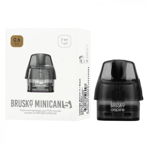 Картридж Brusko Minican 5 в наличии. Купить сейчас! XB store. Комсомольск-на-Амуре