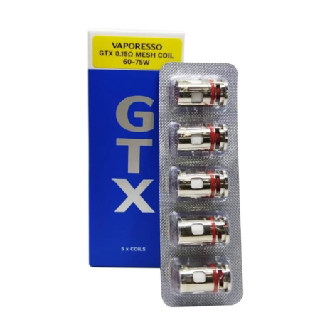 Испаритель VAPORESSO GTX 0.15Ohm в наличии. Купить сейчас! XB store. Комсомольск-на-Амуре