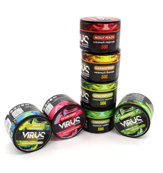Чайная смесь Virus 50г в наличии. Купить сейчас! XB store. Комсомольск-на-Амуре