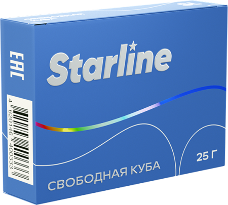 Табак для кальяна Starline 25 г в наличии. Купить сейчас! XB store. Комсомольск-на-Амуре